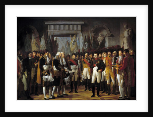 Napoleon I receives the deputies at the Royal Palace in Berlin, 1806, by Rene Berthon