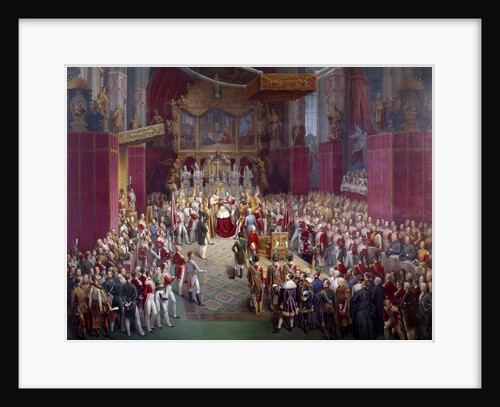 Emperor Ferdinand I of Austria's Sacre by Leopold Bucher