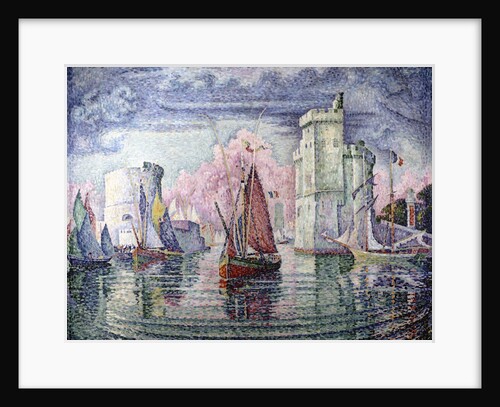 The port of La Rochelle by Paul Signac