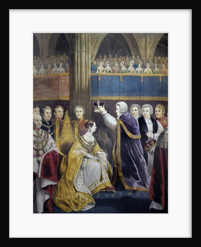 Coronation of Queen Victoria by Anonymous