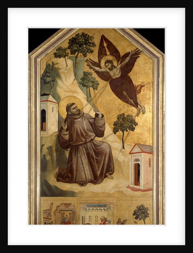 Saint Francis of Assisi receiving the Stigmata by Giotto di Bondone