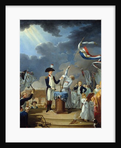 The Oath of La Fayette (Lafayette) at the Festival of the Federa by Anonymous