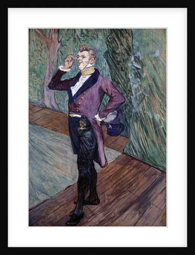 Portrait of Henry Samary of the Comedie Francaise by Henri de Toulouse-Lautrec