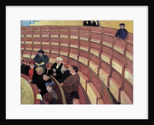 The third gallery at the Theatre du Chatelet by Felix Vallotton