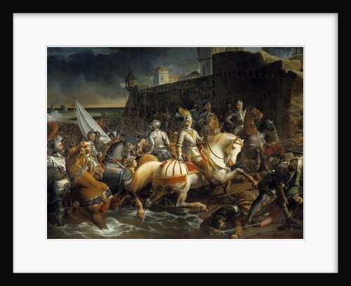 The Taking of Calais by Francis 2nd Duke of Guise by Edouard Picot