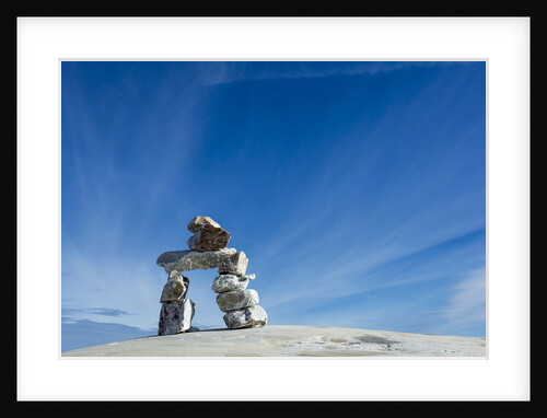 Inukshuk, Nunavut Territory, Canada by Anonymous