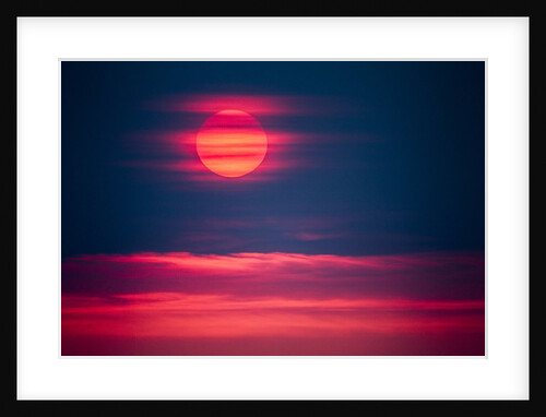 Sunset, Marble Island, Nunavut Island, Canada by Anonymous