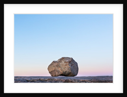 Sunset along Rocky Shoreline, Hudson Bay, Nunavut, Canada by Anonymous