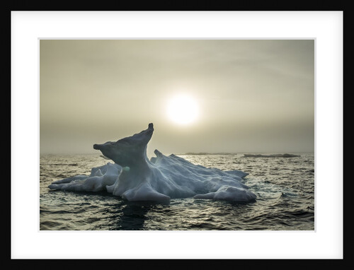 Melting Iceberg, Hudson Bay, Nunavut, Canada by Anonymous