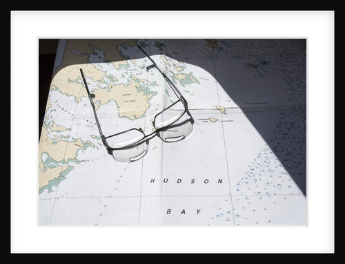 Hudson Bay Marine Chart, Canada by Anonymous