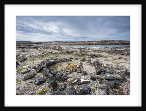 Tent Rings, Nunavut, Canada by Anonymous