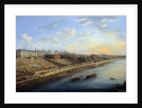View of Passy and Chaillot by Charles Grevenbroeck