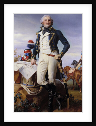 Portrait of Marquis de Dampierre by Henri Felix Philippoteaux