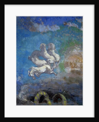 The chariot of Apollo by Odilon Redon