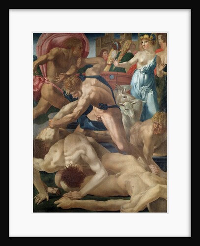 Moses Defends the Daughters of Jethro by Rosso Fiorentino