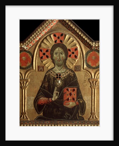 Detail of Christ the Redeemer and Four Saints by Meliore di Jacopo