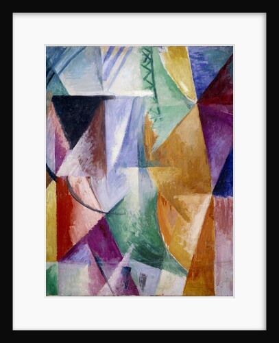 A window or study for three windows by Robert Delaunay