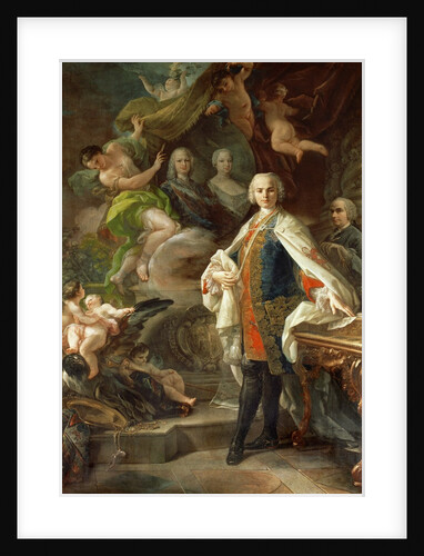 Portrait of Italian castrato singer Farinelli by Corrado Giaquinto