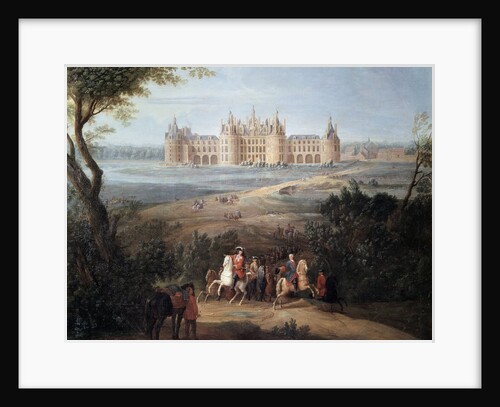View of the Chateau de Chambord by Pierre-Denis Martin