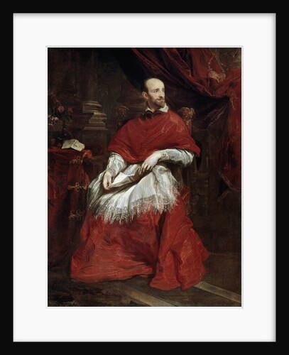 Portrait of Cardinal Guido Bentivoglio by Anthonie van Dyck