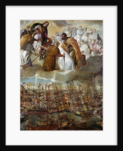 Allegory of the Battle of Lepanto, 7th October 1571 by Paolo Veronese