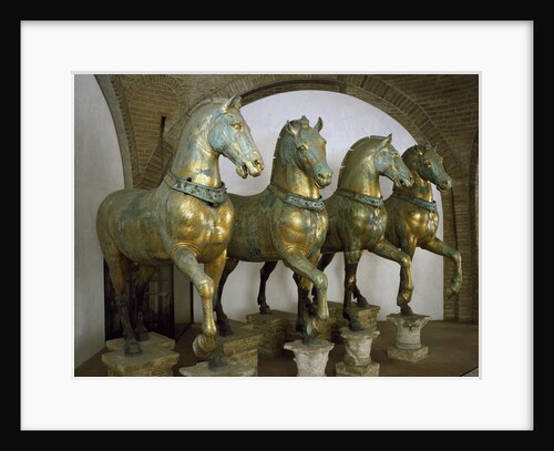 Bronze Horses of San Marco in Venice by Anonymous