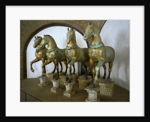 Bronze Horses of San Marco in Venice by Anonymous