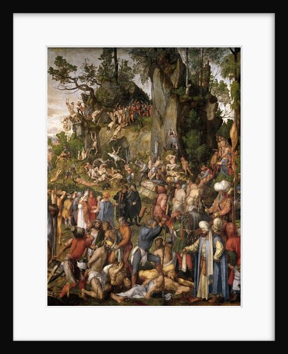 Martyrdom of the Ten Thousand by Albrecht Dürer