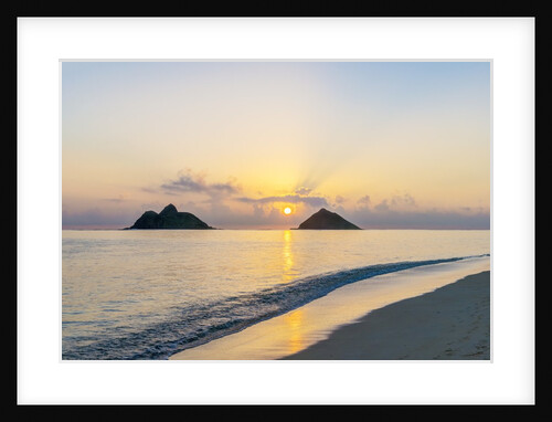 Lanikai Beach Sunrise by Anonymous
