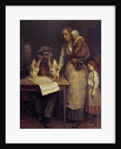 During the Strike by anonymous artist by Anonymous