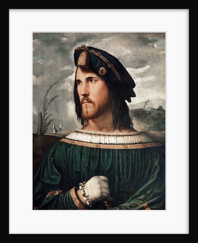 Cesare Borgia, Duke of Valencia by Altobello Melone