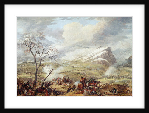 The Battle of Rivoli on the 14th January 1797 by Anonymous