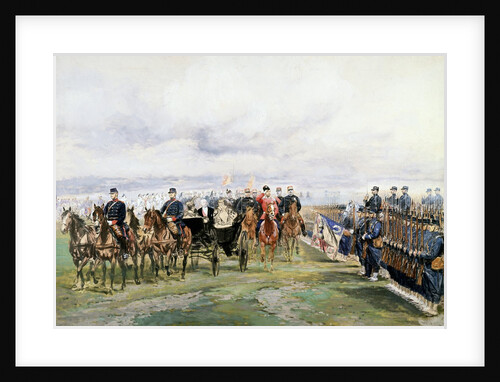Tsar Nicholas II of Russia and French President Felix Faure by Edouard Detaille