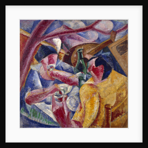 Under the Pergola in Naples by Umberto Boccioni