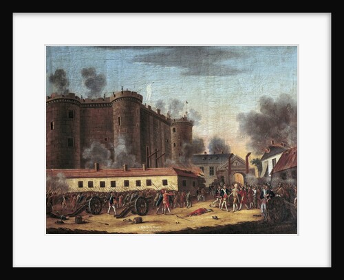The storming of the Bastille and the arrest of M. de Launay by Anonymous