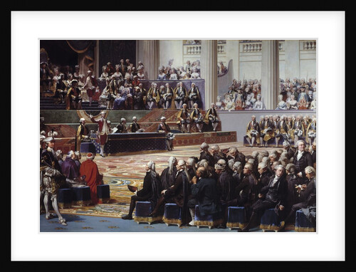 Opening of the Estates General at Versailles on 5th May 1789 by Auguste Couder