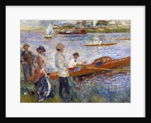 Oarsmen at Chatou by Pierre Auguste Renoir