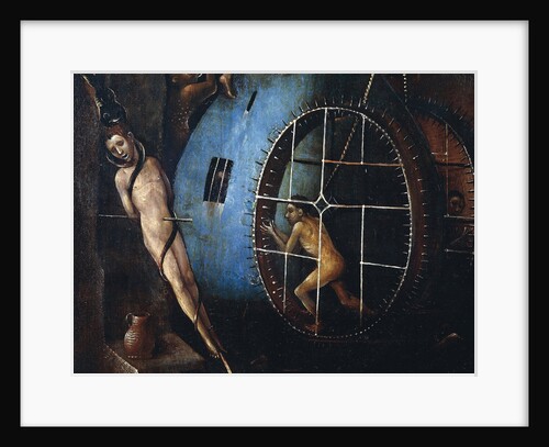 Detail of an Urn from the Last Judgment by Hieronymus Bosch