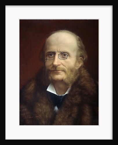 Portrait of Jacques Offenbach by Grunewald