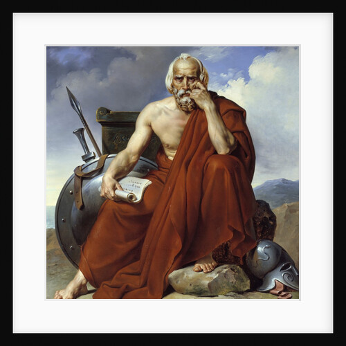 Portrait of Lycurgus, legislator of Sparta by Merry Joseph Blondel