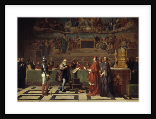 Galileo Galilei before the Holy Office in the Vatican by Robert Fleury