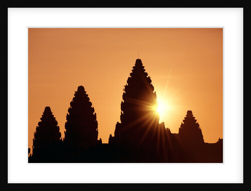Sunrise at Angkor Wat, Siem Reap, Cambodia by Anonymous