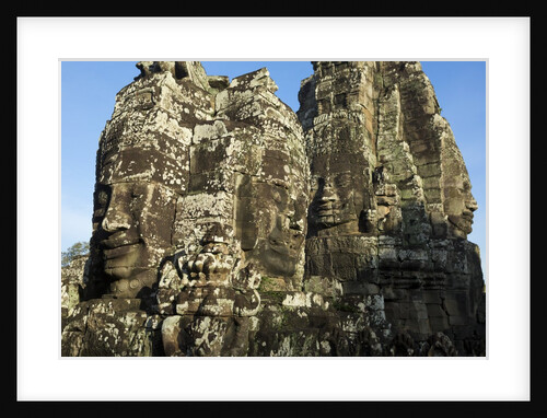 Bayon Temple in Angkor Thom, Siem Reap, Cambodia by Anonymous
