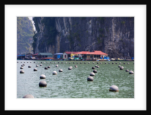 Vung Vieng Fishing Village in Bai Tu Long Bay, Halong Bay World Heritage Site, Vietnam by Anonymous