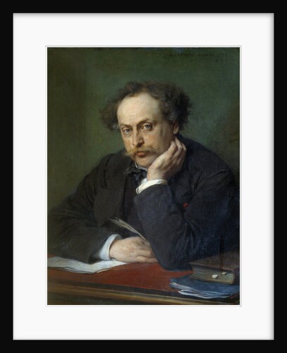 Portrait of Alexandre Dumas, fils by Anonymous
