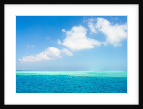 The Ocean in the Maldives by Anonymous