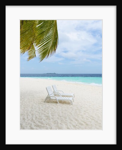 Idyllic Beach in the Maldives by Anonymous