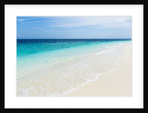 Idyllic beach in the Maldives by Anonymous