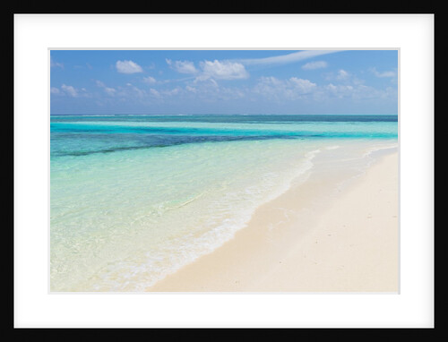 Idyllic beach in the Maldives by Anonymous