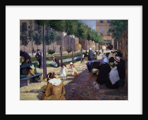 Place d'Anvers, Paris by Federico Zandomeneghi
